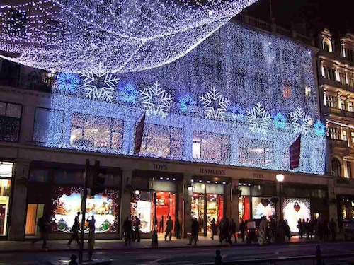 londres en Navidad