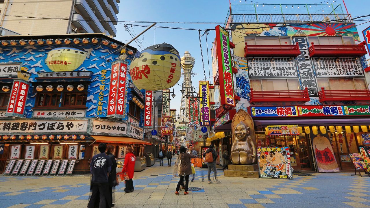 dónde alojarse en Osaka