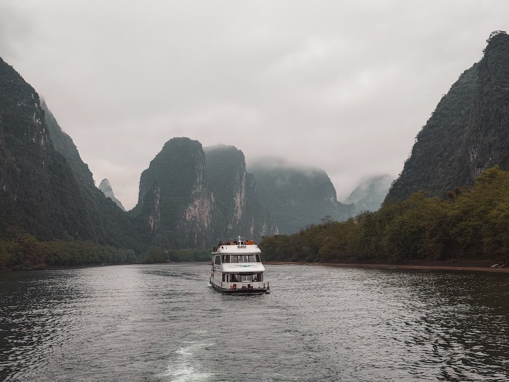 crucero rio li guilin