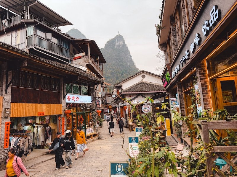 que ver en Yangshuo