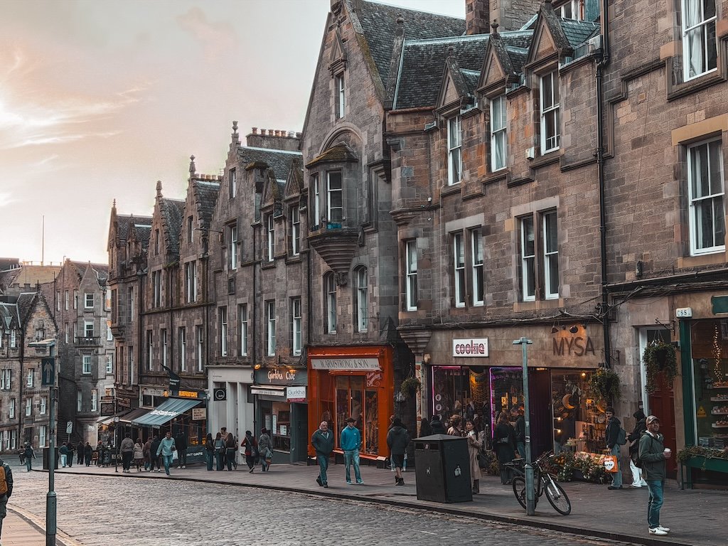 donde alojarse en Edimburgo